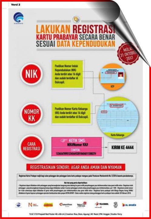 Cara registrasi kartu pascabayar indosat